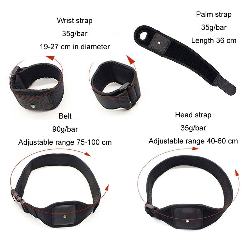 Vive Game Tracker Strap Set - 2 Wristbands 1 Belt-1969996436586237954