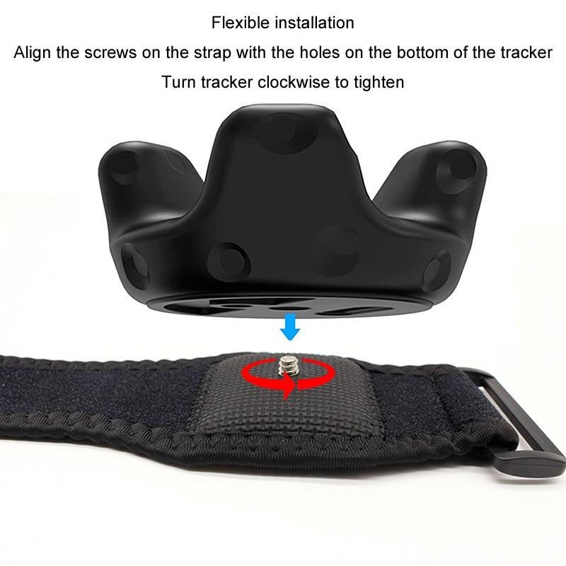 Vive Game Tracker Strap Set - 2 Wristbands 1 Belt-1969996436586237956