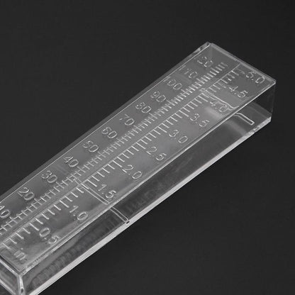 Outdoor Garden Rain Gauge - Transparent Plastic - 25X4.5X2.7Cm-1964932176101380100