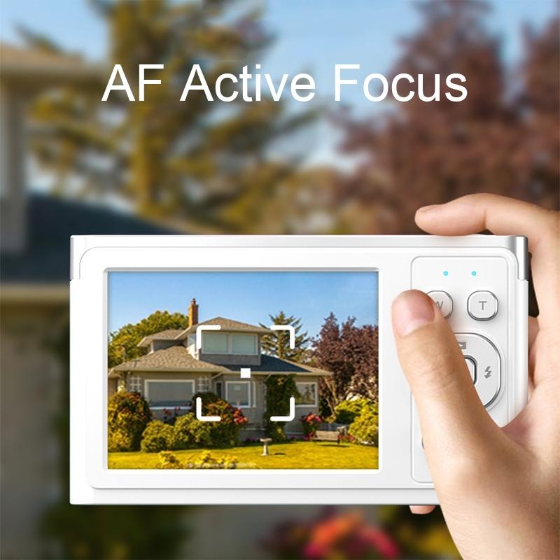 4K 8X Optical Zoom Telescopic Lens Digital Camera - Black 2.88 Inch-1915197958970806277