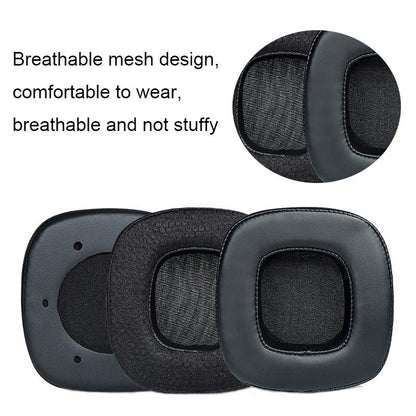 Breathable Headphone Covers For Xiberia S21 / T20 - Gray Leather 1 Pair-1915197818134466562