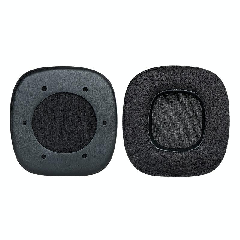 Breathable Sponge Headphone Covers - 1 Pair - Net Black-1915197444853993477