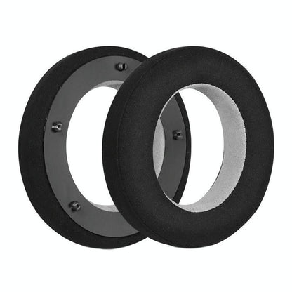 Breathable Leather Headset Cover For Focal Clear Mg Pro - Black / Gray 2 Pack-1915198099576459264