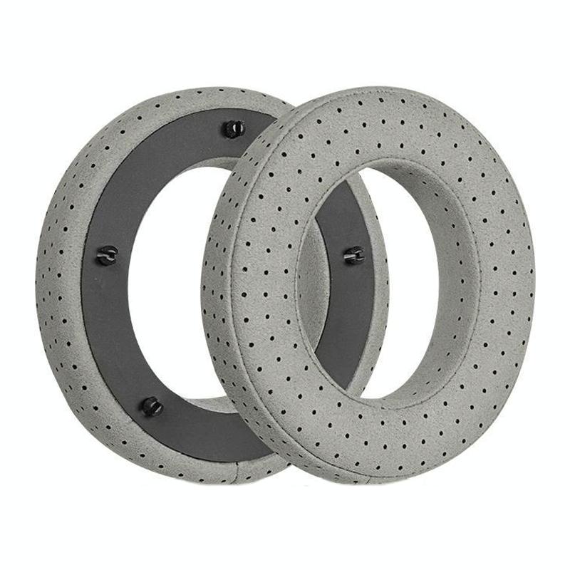 Breathable Leather Headset Cover For Focal Clear Mg Pro - Fiber Gray 2 Pack-1922443445952188416