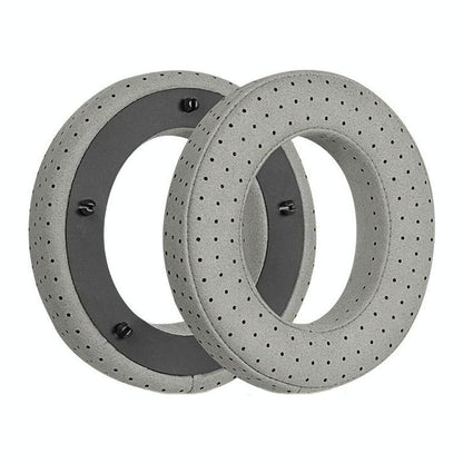 Breathable Leather Headset Cover For Focal Clear Mg Pro - Fiber Gray 2 Pack-1922443445952188416