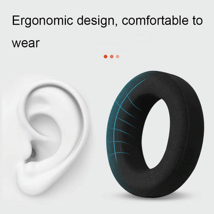 Breathable Leather Headset Cover For Focal Clear Mg Pro - Fiber Gray 2 Pack-1922443445952188420