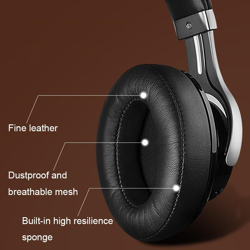 Soft And Breathable Headset Covers For Edifier W855Bt - Black-1915198296947822596
