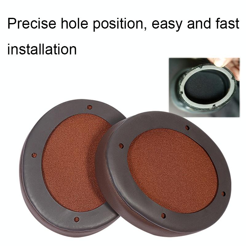 Soft And Breathable Headset Covers For Edifier W855Bt - Brown Protein 2 Pack-1915198117762961411