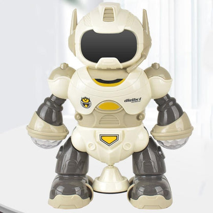 Smart Sound & Light Robot Toy - Yellow 5-1915198371409301510