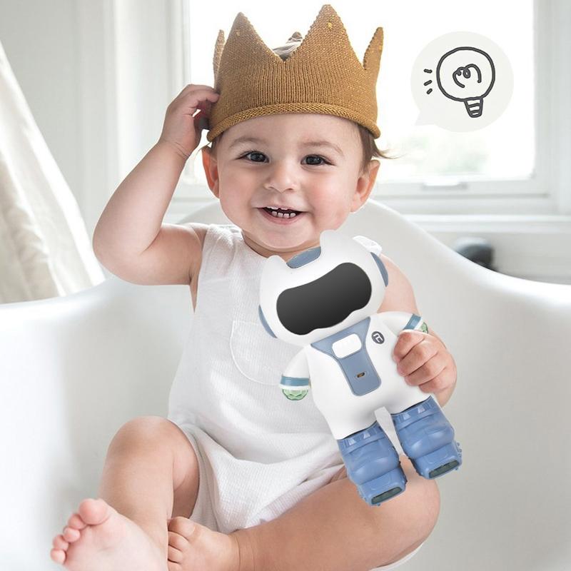 Smart Sound & Light Mechanical Robot Toy - Blue 5-1915197863667830789