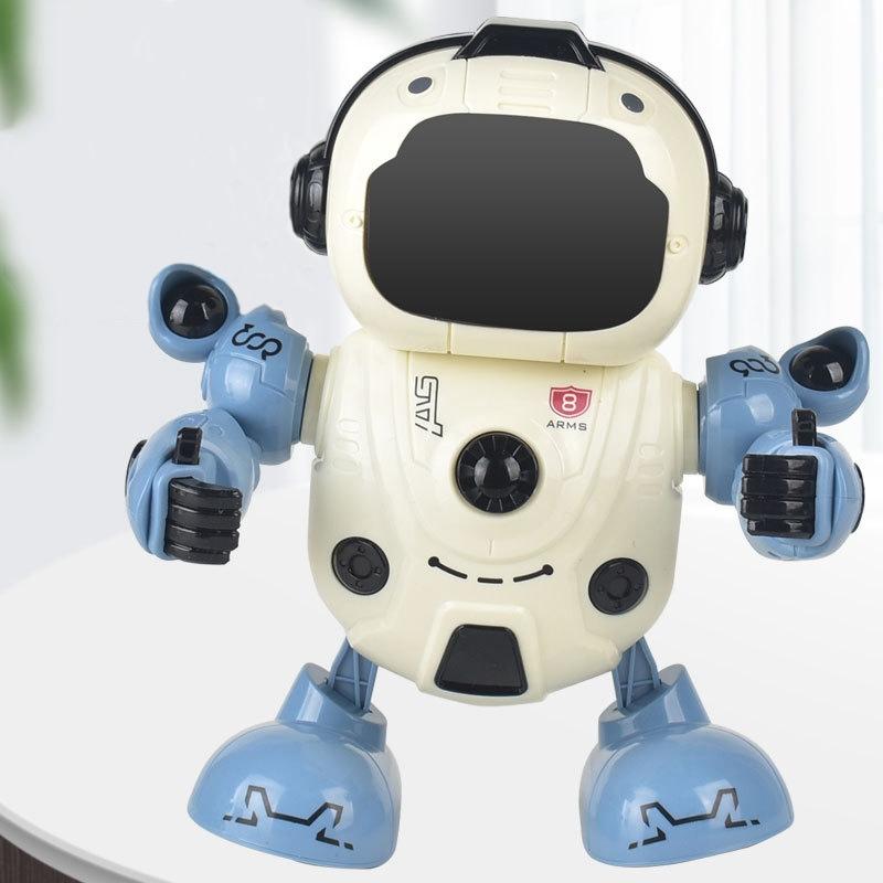 Smart Sound & Light Mechanical Robot Toy - Blue 8-1915197702275207174