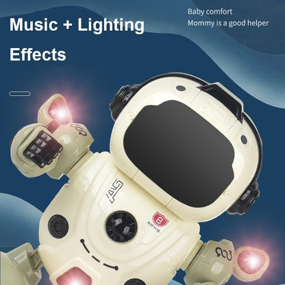 Smart Sound & Light Robot Toy - Blue 15-1915197189500571650