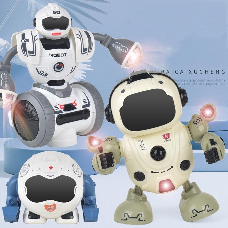 Smart Sound & Light Robot Toy - Blue 16-1915197044574785537