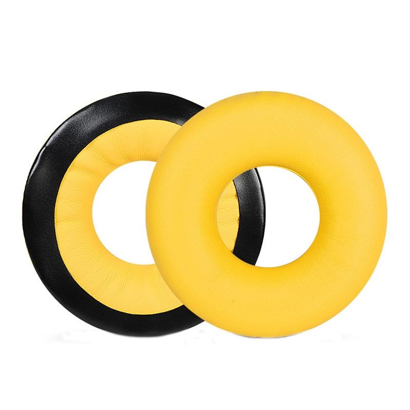 Yellow Headset Sponge Cover For Sennheiser Hd25 Series - 1 Pair-1915197973705396224
