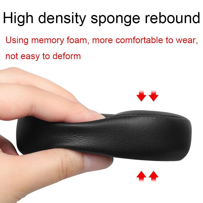 Edifier G5Bt Leather Headset - 2Pcs Breathable Sponge Cover - Black-1915196812239704069