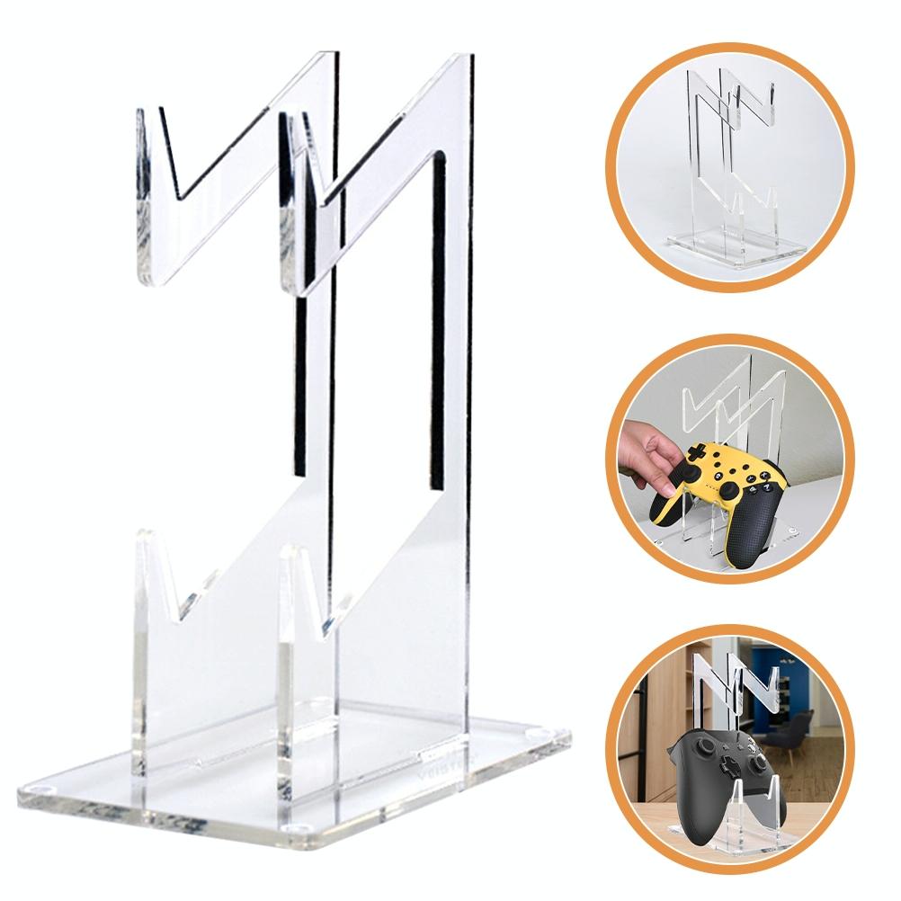 Transparent Acrylic Double Layer Game Handle Storage Bracket For Ps4 / Ps5 / Ps3-1915196860662943750