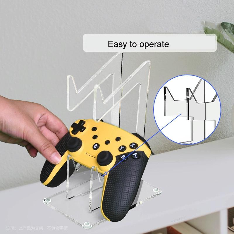 Transparent Acrylic Double Layer Game Handle Storage Bracket For Ps4 / Ps5 / Ps3-1915196860662943748