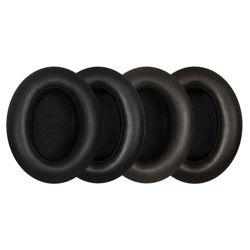 Soft Black Lambskin Headset Sponge Cover For Sennheiser Momentum - 2 Pack-1915197989622779905