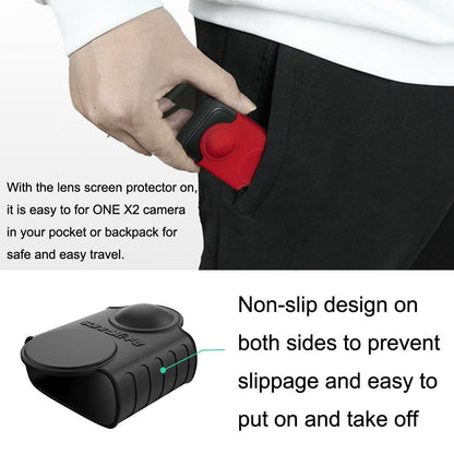 Silicone Protective Case For Insta360 One X2 - Sturdy And Stylish-1915198143046225926