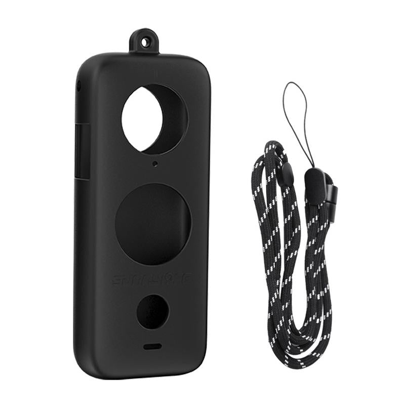 Silicone Protective Case With Lanyard For Insta360 One X2-1915197991027871744