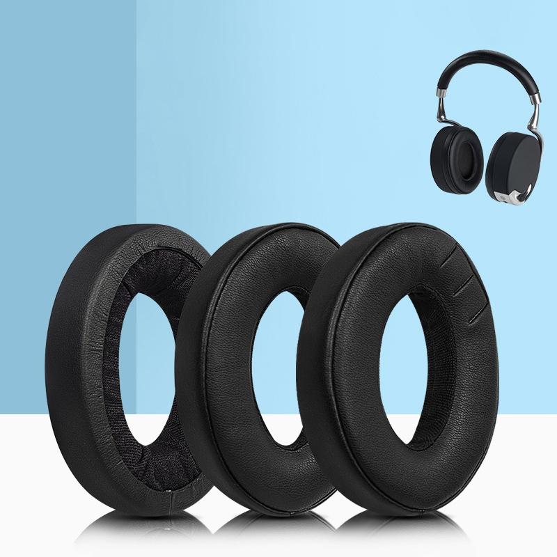 Soft And Breathable Earphone Covers For Parrot Zik - Black 2 Pack-1915196962517422085