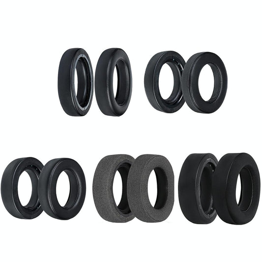 Soft Foam Headphone Covers For Corsair Hs60 / 50 / 70 Pro - Black 2 Pack-1915197944403988481