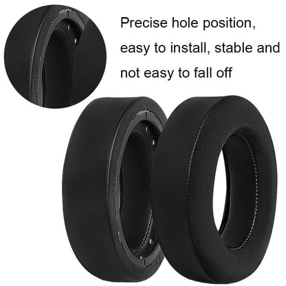 Soft Foam Headphone Covers For Corsair Hs60 / 50 / 70 Pro - Black 2 Pack-1915197944403988483