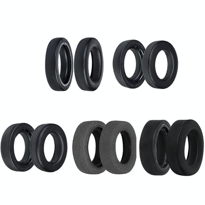 Soft Foam Headphone Covers For Corsair Hs60 / 50 / 70 Pro - Black Ice 2 Pack-1915197605973987329