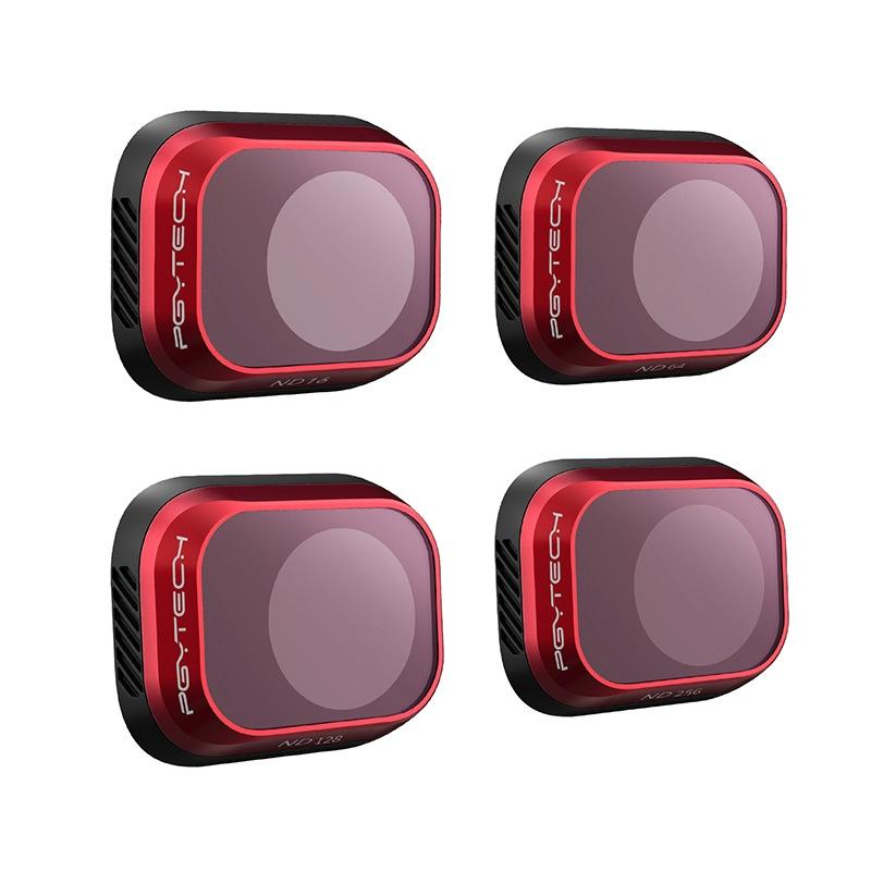 Drone Filter Set For Dji Mini 3 - Aluminum Alloy Nd 16 / 64 / 128 / 256-1915197958824005638