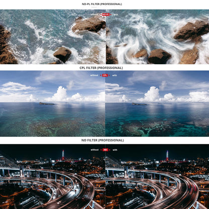 Premium Drone Filters For Dji Mini 3 - Cpl Ndpl 16 / 64 / 128 / 256 - Aluminum Alloy-1915197796244393989