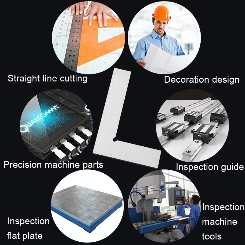 90 Degree Carbon Steel Right Angle Ruler - 100X70Cm-1915198072175071237