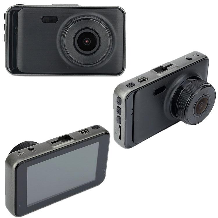 1080P Hd Dual-Lens Driving Recorder With Motion Detection - 3 Inch-1915197775579058178