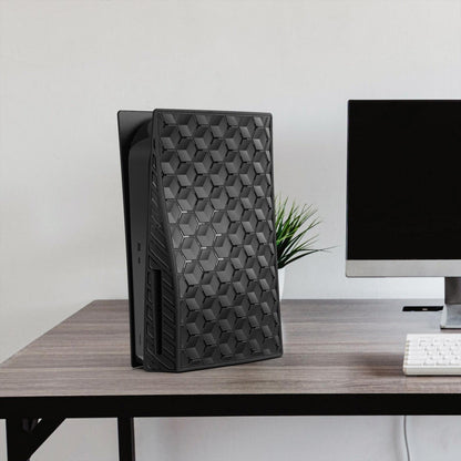 Protective Hard Case For Sony Ps5 Cd-Rom Console - Honeycomb Shell-1915197124790849541