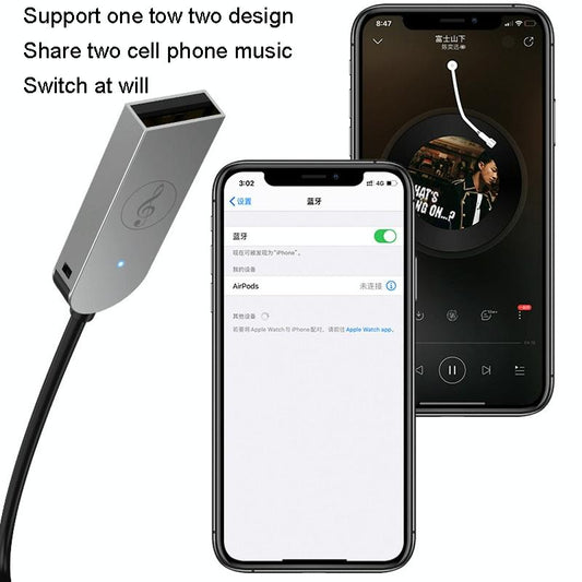 Wireless 3.5Mm Audio Receiver For Car Bluetooth-1915197064917159937