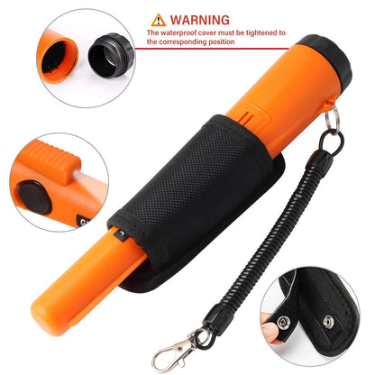 Waterproof Handheld Metal Detector With Positioning Stick - Ip68-1969996433495035906