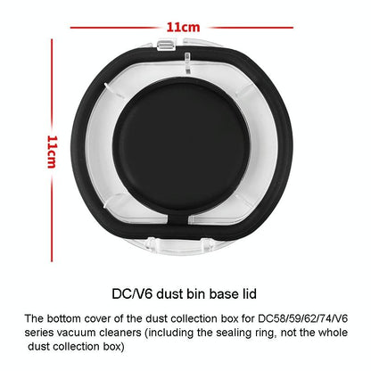 Dyson V6 Vacuum Dust Bin Lid - Replacement Accessory-1922443460565143553