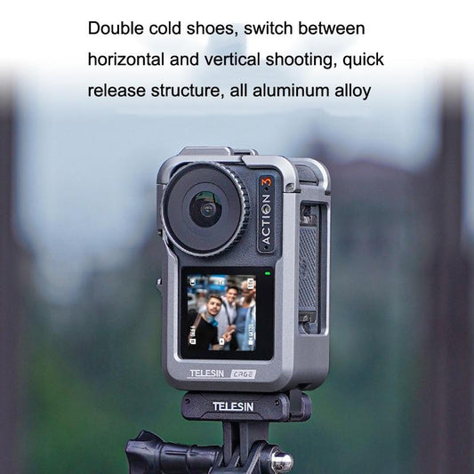 Protective Frame For Dji Action 3 With Motion Camera - Rabbit Cage-1915196840760971265