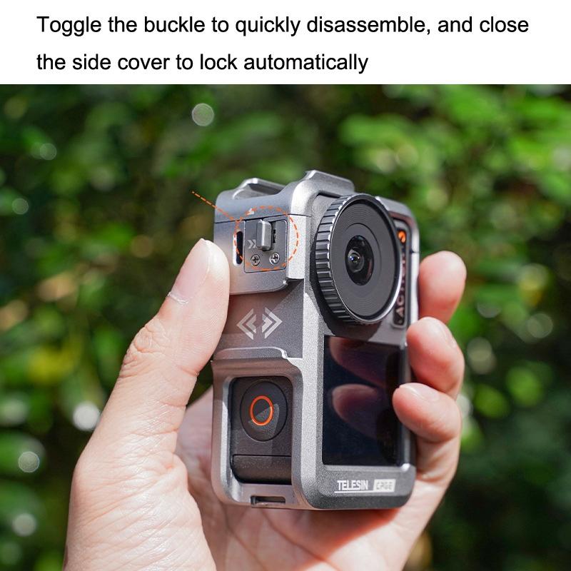 Protective Frame For Dji Action 3 With Motion Camera - Rabbit Cage-1915196840760971267