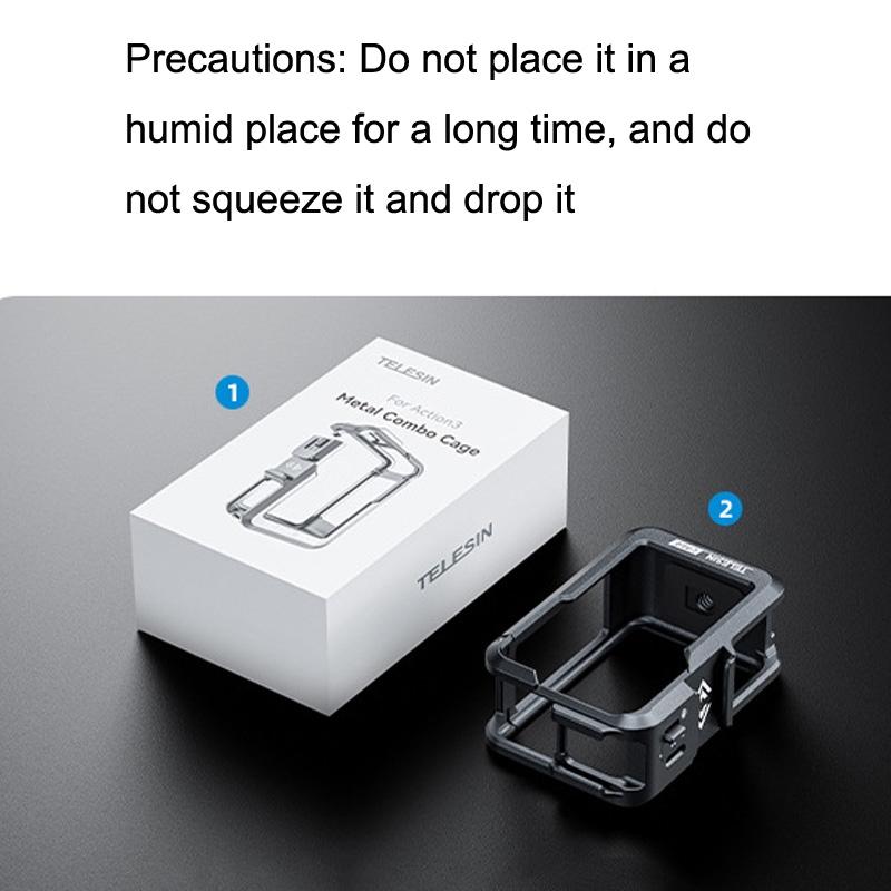 Protective Frame For Dji Action 3 With Motion Camera - Rabbit Cage-1915196840760971272