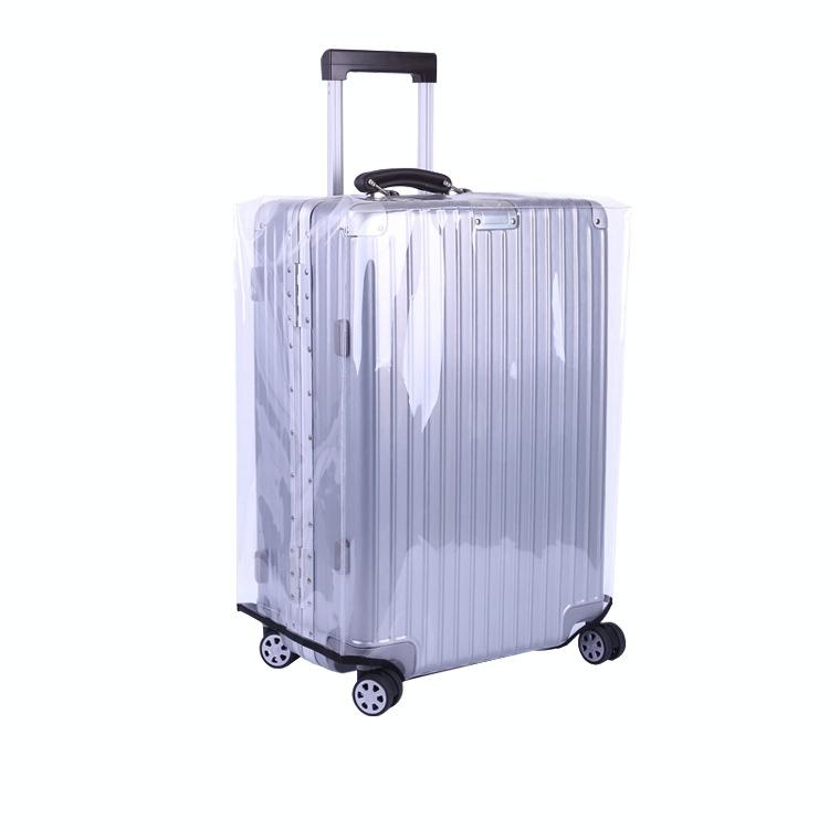 Waterproof Transparent Pvc Trolley Suitcase Cover - 20 Inch Rimless-1915198322998644736