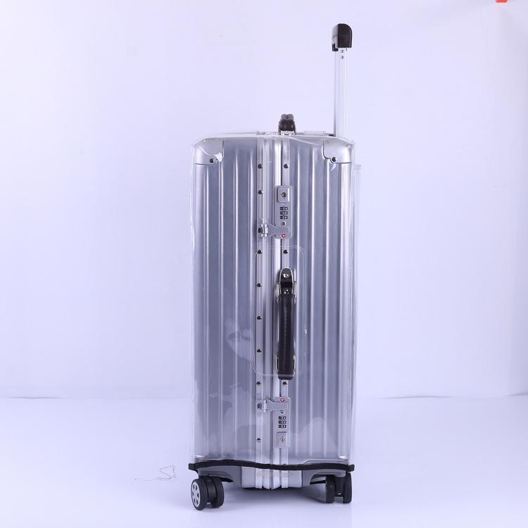 Waterproof Transparent Pvc Trolley Suitcase Cover - 22 Inch Rimless-1915198136142401538