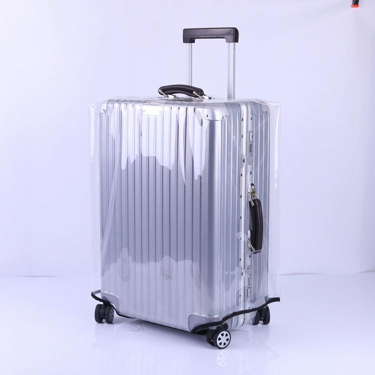 Waterproof Pvc Trolley Suitcase Cover - 26 Inch Rimless Transparent Dustproof-1915197824274927617