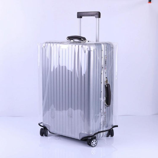 Waterproof Pvc Trolley Suitcase Cover - 26 Inch Rimless Transparent Dustproof-1915197824274927617