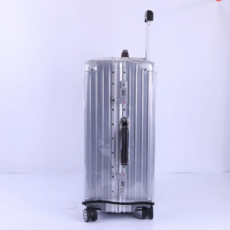 Waterproof Pvc Trolley Suitcase Cover - 26 Inch Rimless Transparent Dustproof-1915197824274927618