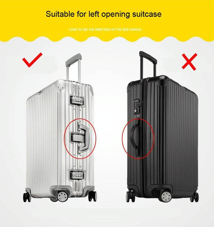 Waterproof Pvc Trolley Suitcase Cover - 26 Inch Rimless Transparent Dustproof-1915197824274927620