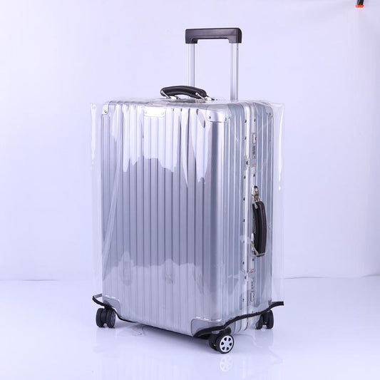 Waterproof Pvc Trolley Suitcase Cover - 28 Inch Rimless Transparent Dustproof-1915197639385812993