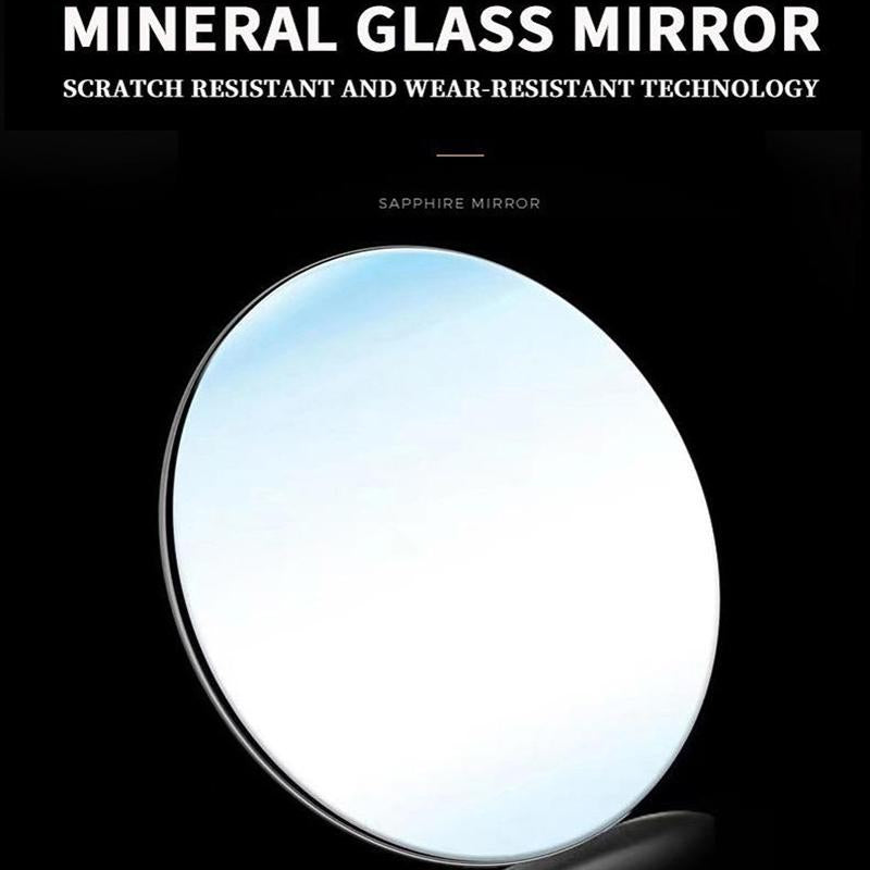 30M Waterproof Men Quartz Watch - White Steel With Luminous Surface-1915198107319144452