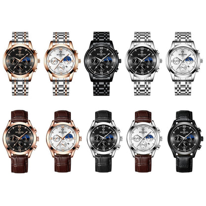 Waterproof Luminous Men Watch With Calendar - 30M-1915197982425354241