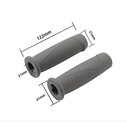 Silicone Handlebar Cover For Ninebot F30 / F40 Electric Scooter - Gray 1 Pair-1964932197689462786