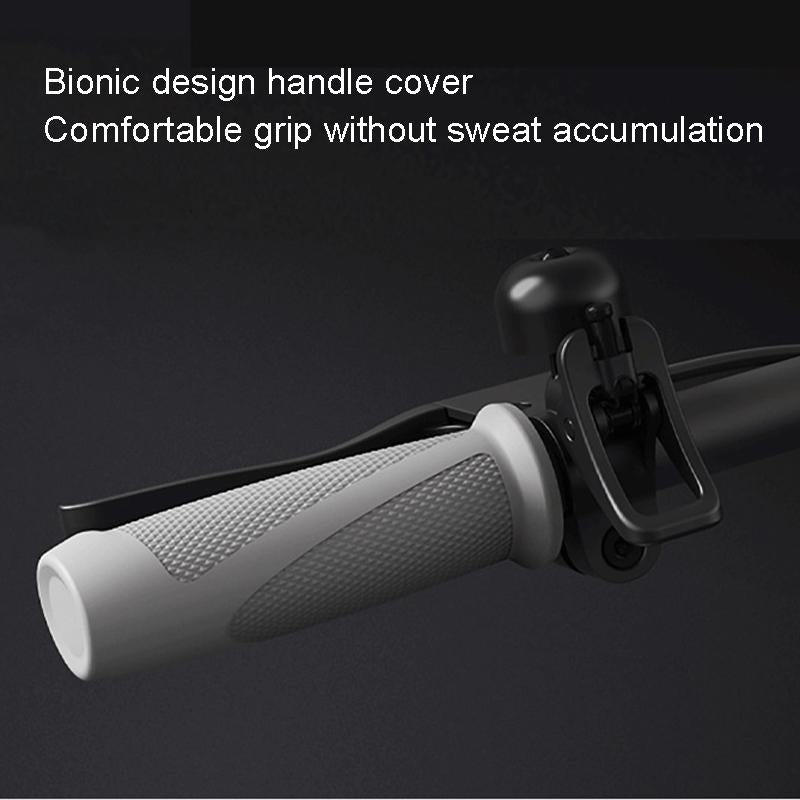 Silicone Handlebar Cover For Ninebot F30 / F40 Electric Scooter - Gray 1 Pair-1964932197689462788